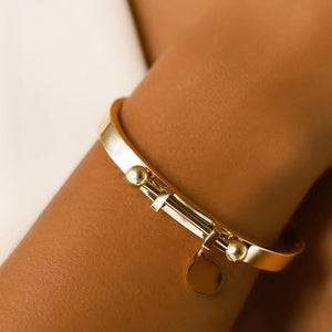 Artizan Joyeria Coins Bangle, Available in 2 Colors