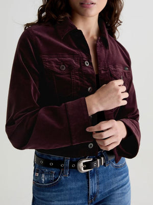 AG Jeans Isa Jacket, Winery