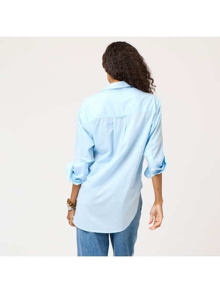 Kerri Rosenthal Jack Shirt, Mid Blue