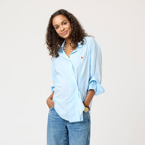 Kerri Rosenthal Jack Shirt, Mid Blue