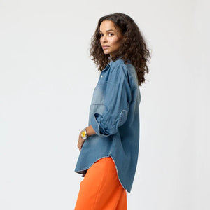 Kerri Rosenthal Denim Shirt Lightweight