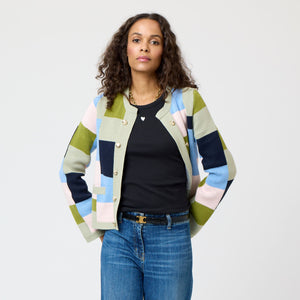 Kerri Rosenthal Beau-Lero Patchwork Cardigan