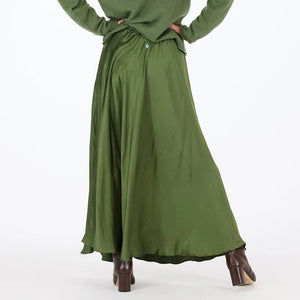 Kerri Rosenthal Ali Maxi Contrast Skirt