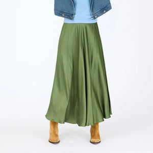 Kerri Rosenthal Ali Maxi Contrast Skirt