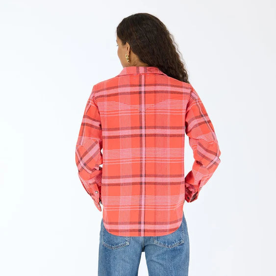 Kerri Rosenthal Pia Western Flannel Plaid Shirt