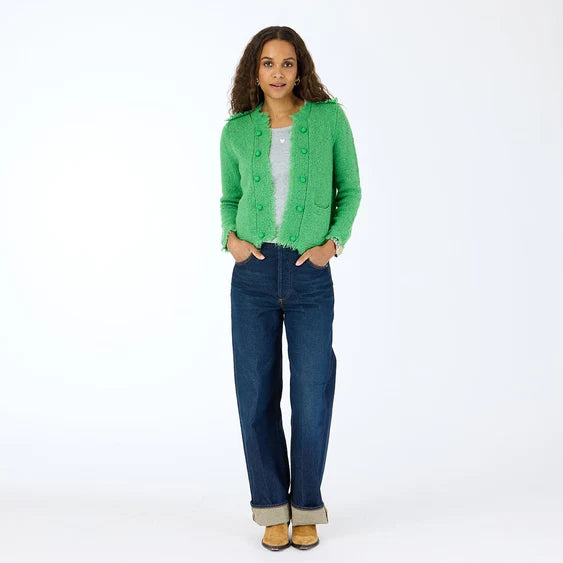 Kerri Rosenthal Fringe Beau-Lero Cardigan