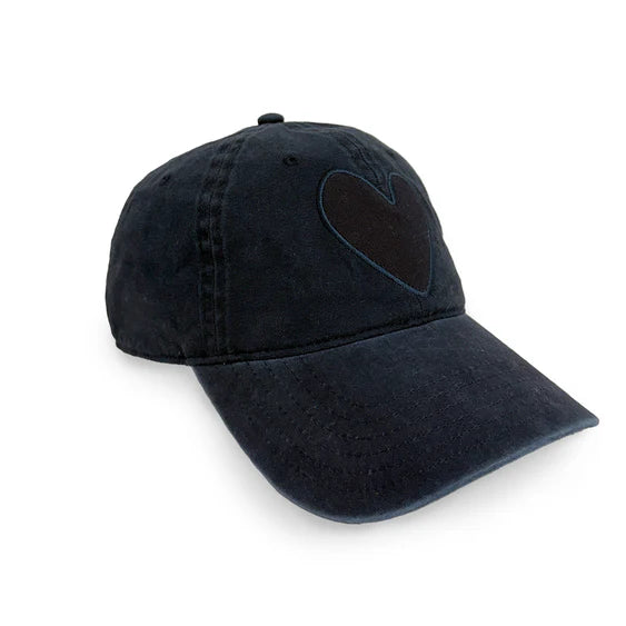 Kerri Rosenthal KR Imperfect Heart Hat, Indigo Blue