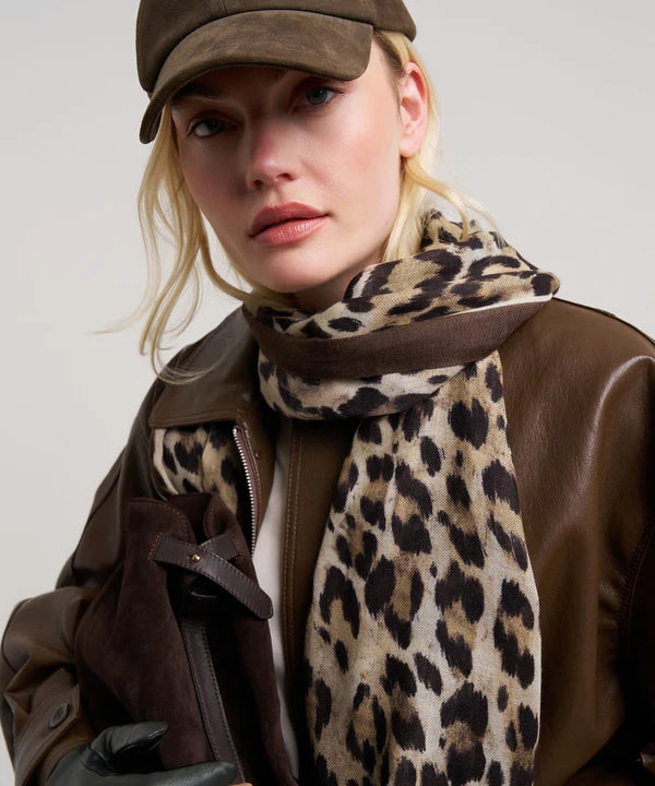 Echo Leopard Wrap/Scarf, Available in 2 Colors