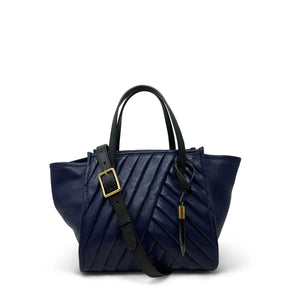 Kempton & Co Mini Tote - Pleated Indigo Pre-Order