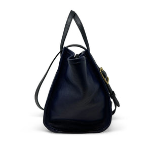 Kempton & Co Mini Tote - Pleated Indigo Pre-Order