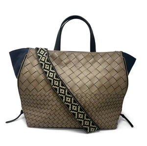 Kempton & Co Bantham Tote - Fog Threaded Weave Pre-Order