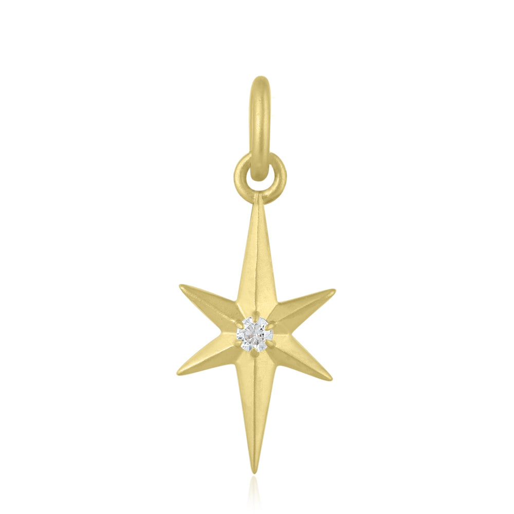 
            
                Load image into Gallery viewer, Liza Beth Jewelry North Star Charm, Small
            
        
