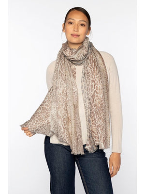 Kinross Mixed Animal Print Scarf