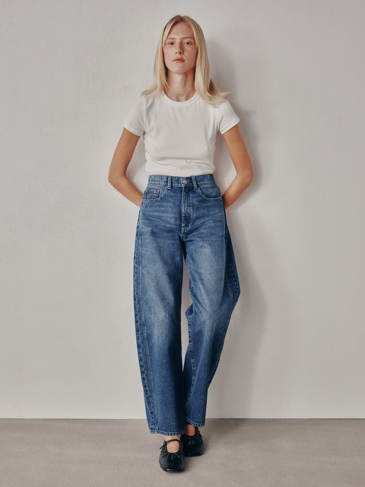 DL1961 Shrunken Short Sleeve Tee