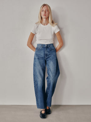 DL1961 Shrunken Short Sleeve Tee