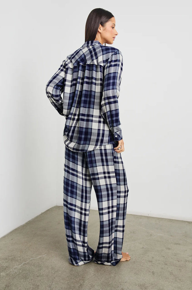 Rails Luna Pajama Set, Lake Blue Cloud