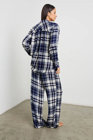 Rails Luna Pajama Set, Lake Blue Cloud