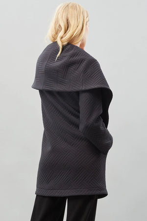 
            
                Load image into Gallery viewer, Lola &amp;amp; Sophie Quilted Long Jacket
            
        