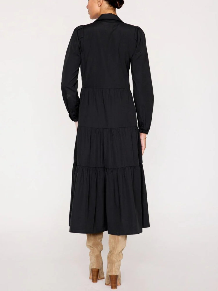 Brochu Walker Long Sleeve Havana Dress