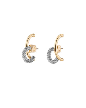 Demarson Marisa Pave Hoops, Available in 2 Sizes
