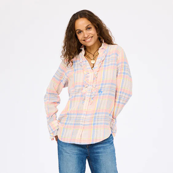 Kerri Rosenthal Molly Plaid Shirt