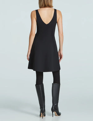 
            
                Load image into Gallery viewer, Commando Neoprene V-Neck Founder Dress
            
        