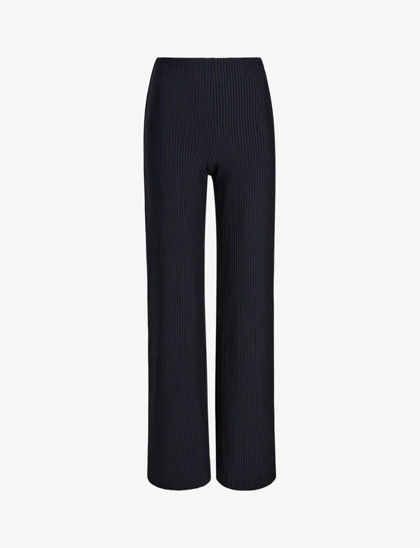 Commando Neoprene CEO Stripe Wide Leg Pant