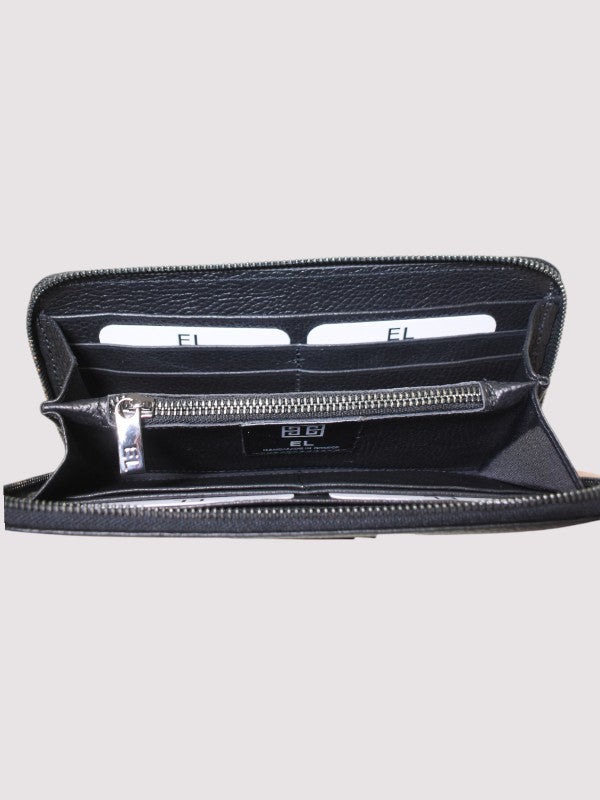 EL Handbags Ovolos Leather Wallet, Available in 2 Colors
