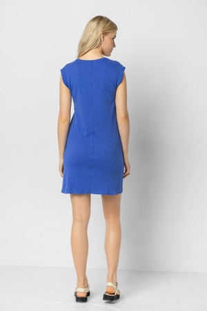 Lilla P Cap Sleeve V-Neck Dress, Available in 2 Colors