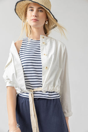 Lilla P Drawstring Waist Jacket