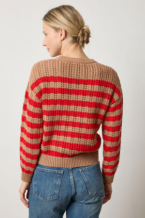 Lilla P Stripe Stitch Sweater