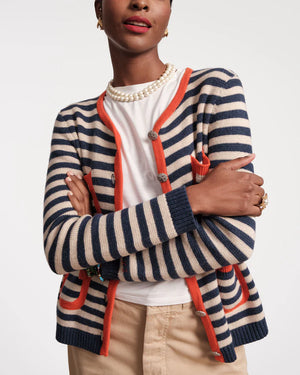 Frances Valentine Pierre Stripe Sweater