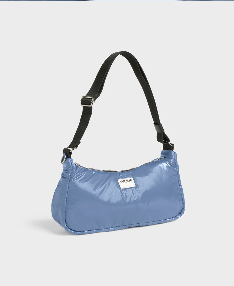 WOUF Glossy Shoulder Bag, Royal