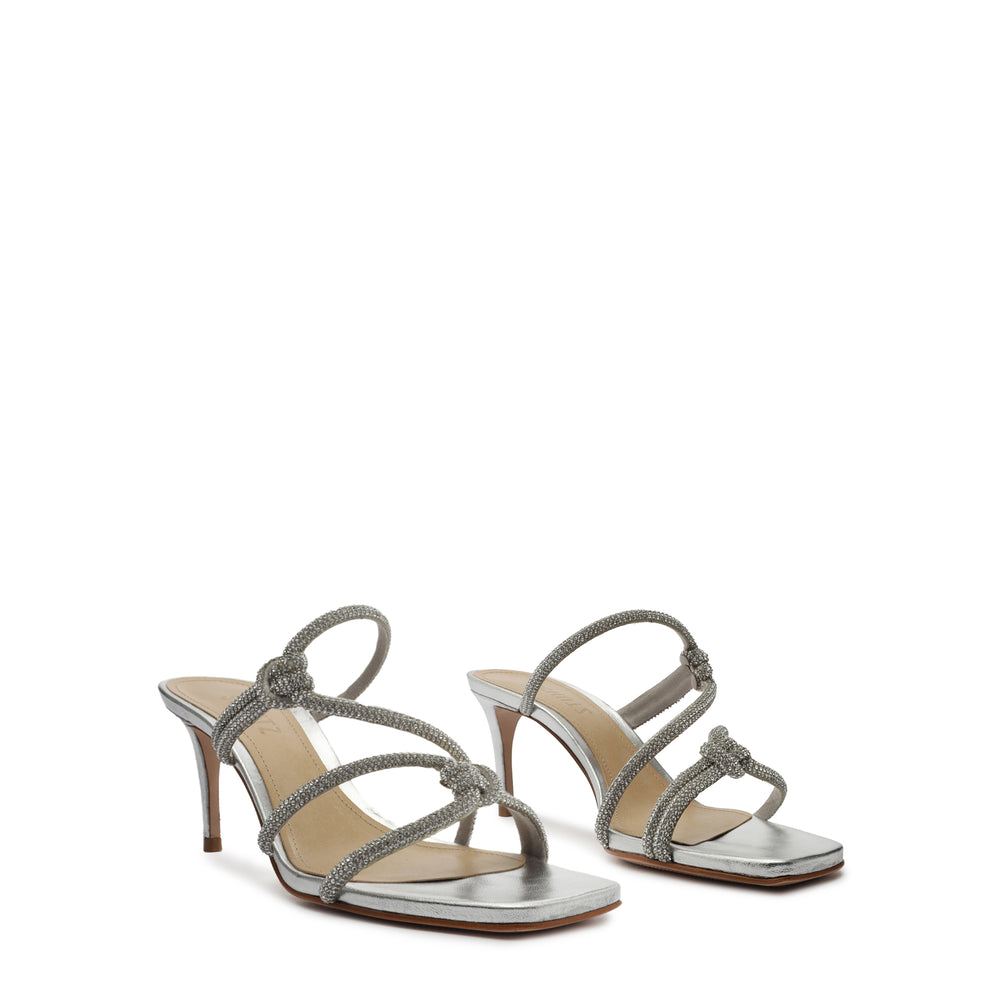 
            
                Load image into Gallery viewer, Schutz Lauryn 75MM Crystal-Embellished Sandals
            
        