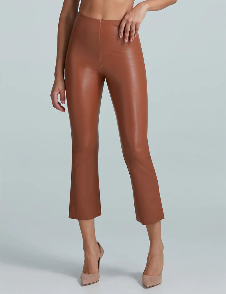 Commando Faux Leather Crop Flare Legging, Available in 2 Colors – Intrigue  Fine Apparel