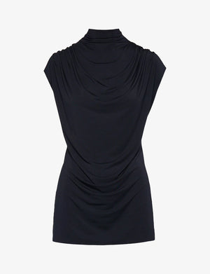 
            
                Load image into Gallery viewer, Commando Butter Draped Mockneck Short Sleeve Top
            
        