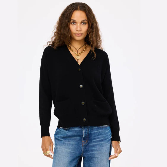 Kerri Rosenthal Jackie Cardigan, Black
