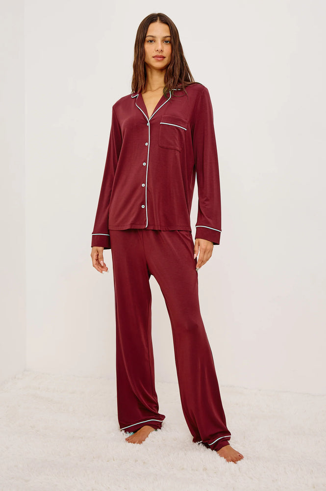 Rails Varra Pajama Set, Cabernet