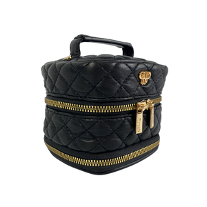 PurseN Weekender Jewelry Case, Timeless Quilted Black