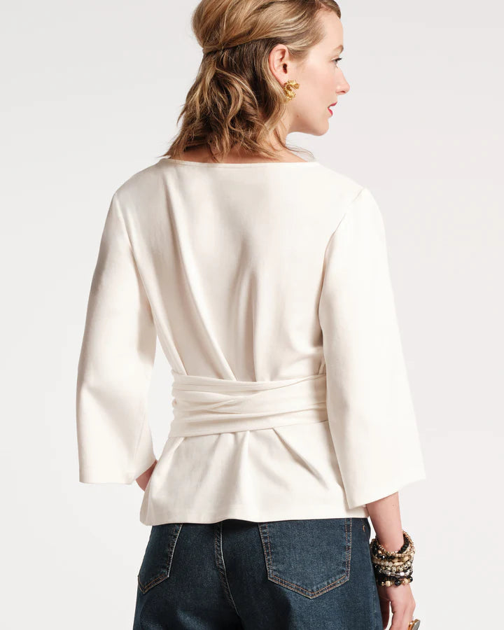 Frances Valentine Whitney Wrap Top