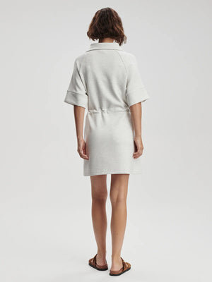 Varley Paisley Half Zip Dress