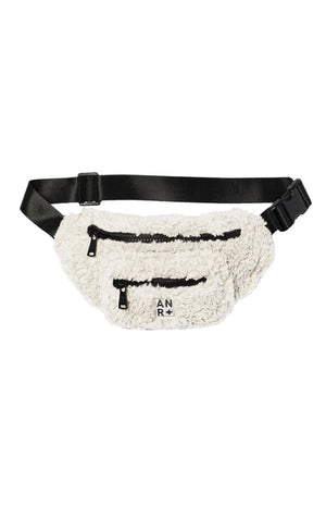 Alp n Rock Everyday Shearling Belt Bag, Ivory