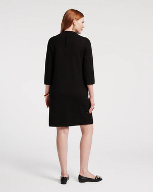 Frances Valentine Annie Dress with Embroidered Flowers