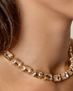 Theia Jewelry Aria Color Bomb Necklace, Available in 2 Colors