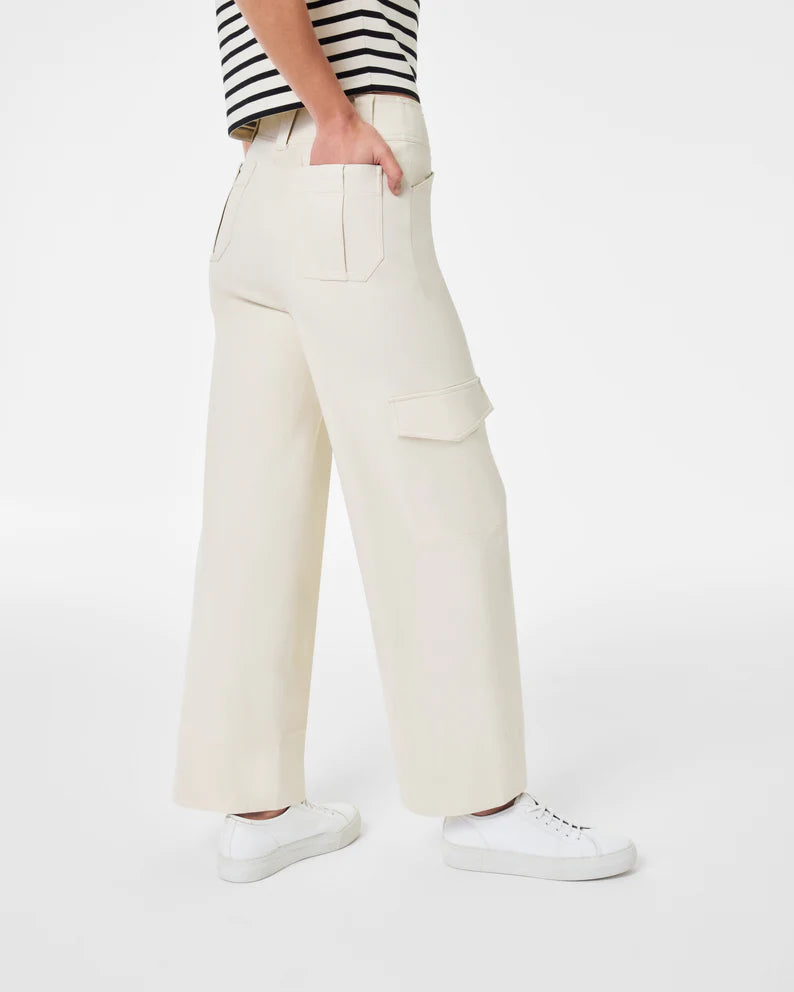 Spanx Stretch Twill Cropped Trouser