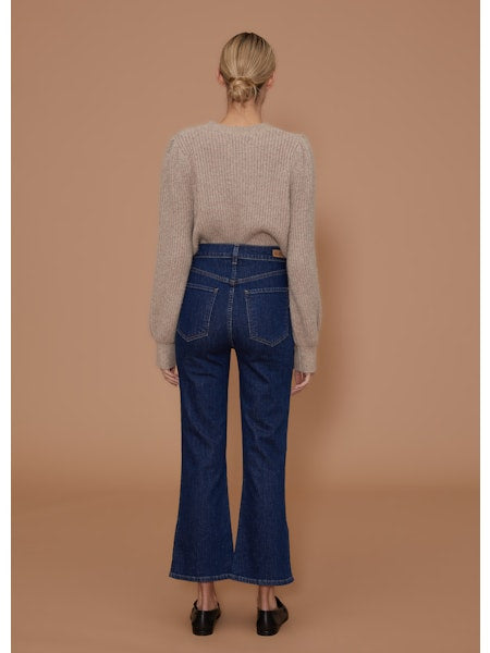 Le Jean Stella Crop Flare