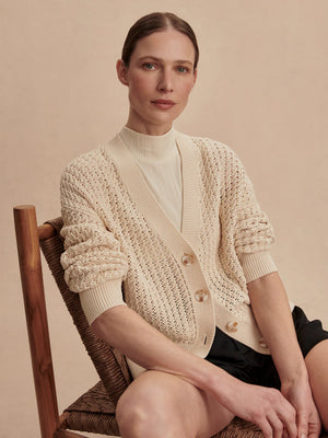 Varley Astell Relaxed Knit Cardigan