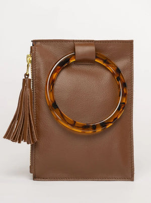 Beau & Ro Acrylic Ring Wristlet, Available in 7 Colors