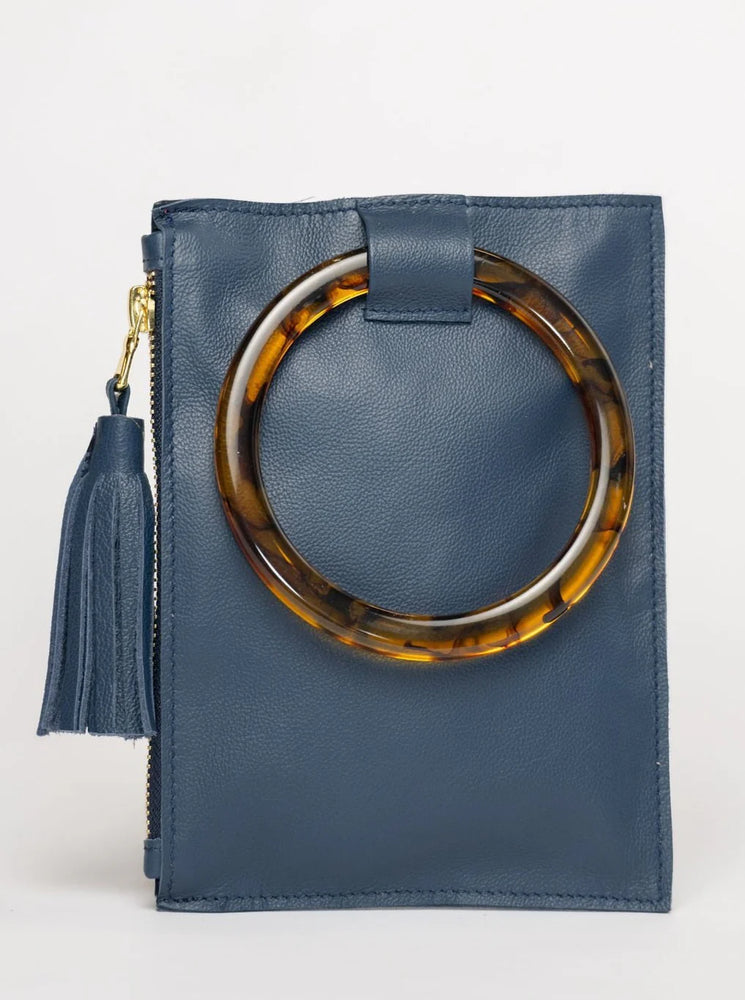 Beau & Ro Acrylic Ring Wristlet, Available in 7 Colors