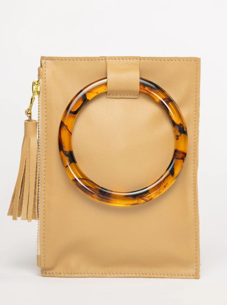 Beau & Ro Acrylic Ring Wristlet, Available in 7 Colors